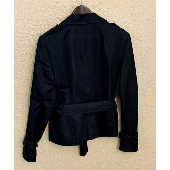 Chelsea & Theodore Deep Indigo Jacket Belted Sz 10 - Picture 3 of 6